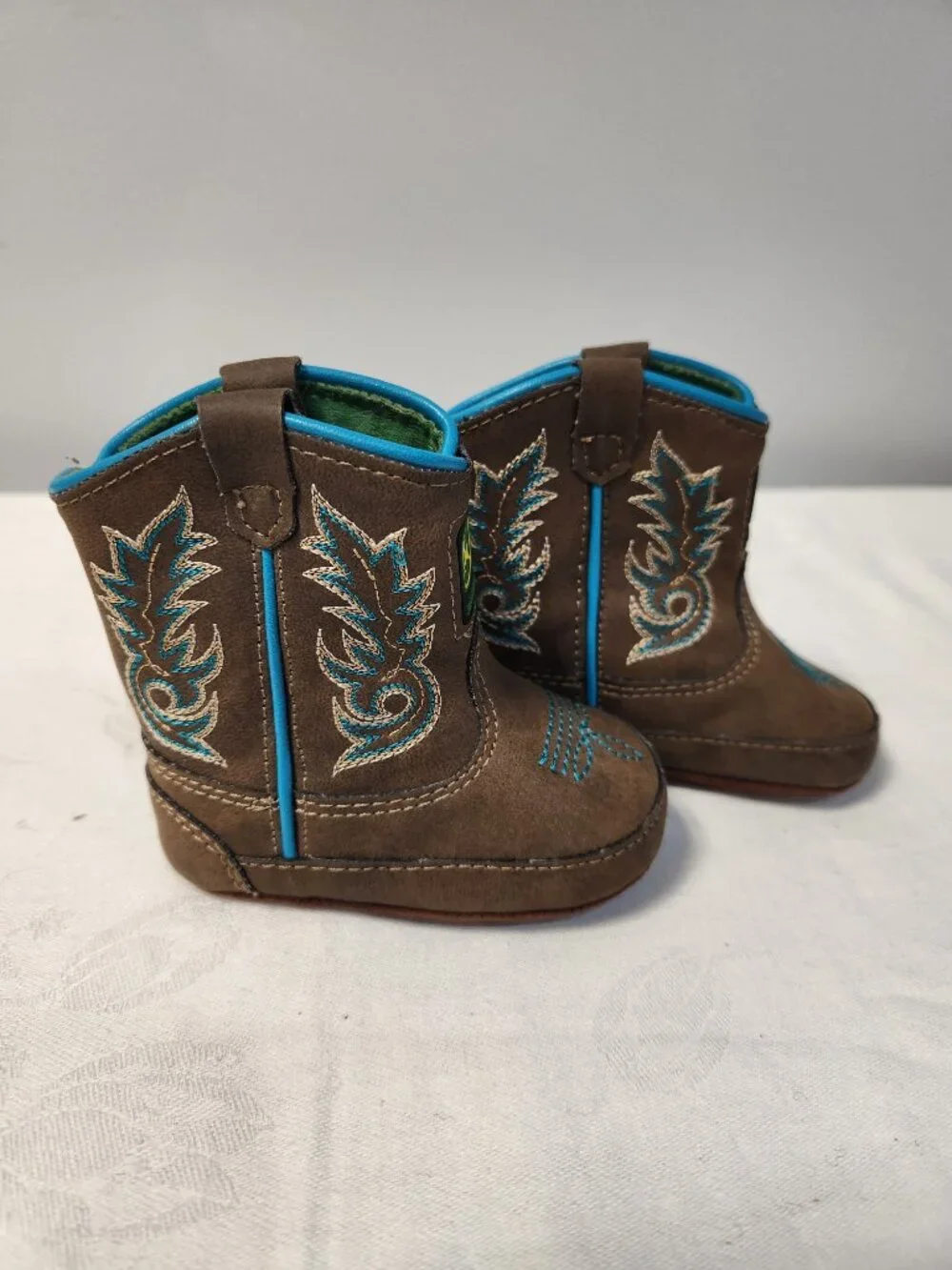 John Deere Infant Booties